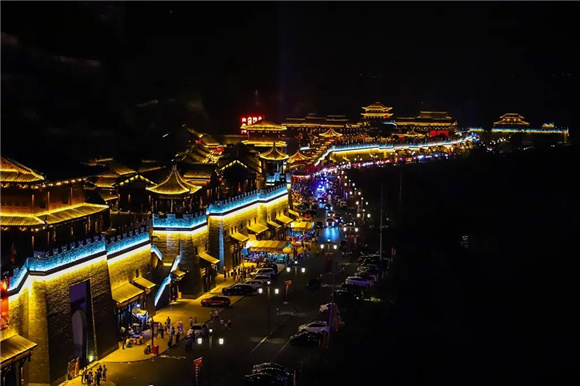 三國印巷集文化、休閑、飲食、娛樂、旅游等于一體。云陽縣委宣傳部供圖 華龍網發