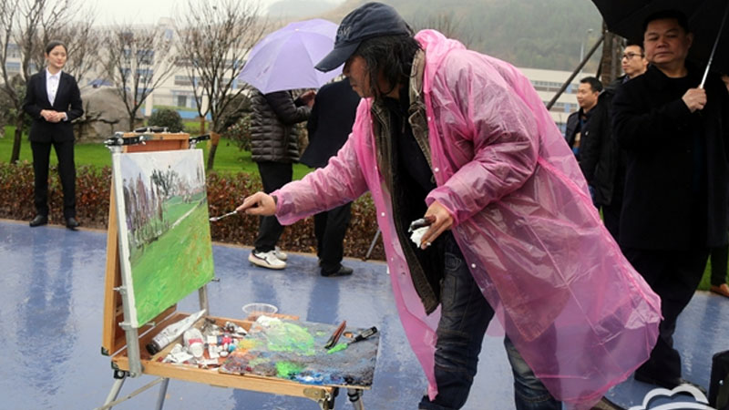 月光草坪開(kāi)園儀式—繪畫寫生